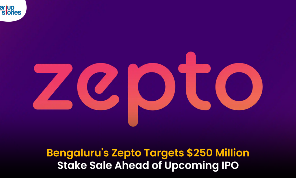 Zepto Prepares for IPO with $250 Million Secondary Share Sale to Boost Domestic Investor Ownership