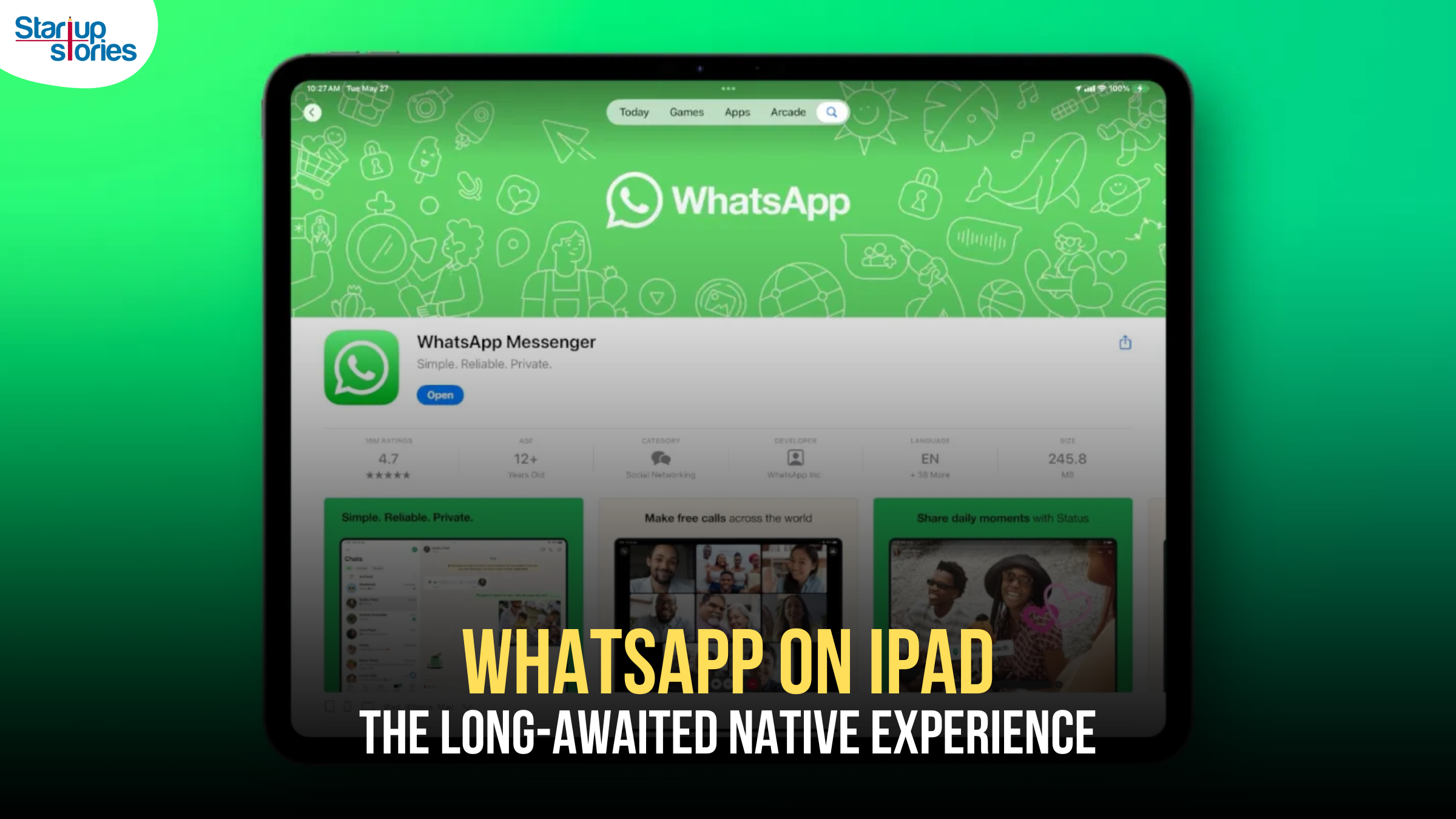 What's App StartupStories